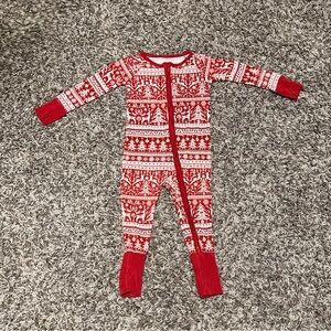Little Sleepies Christmas Zippy Reindeer Cheer
